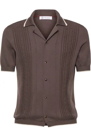 Brunello Cucinelli Button-up Cotton Shirt
