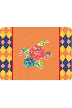LISA CORTI Losanga Lacquered Wood Placemat