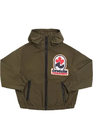Dsquared2 Logo Hooded Nylon Jacket