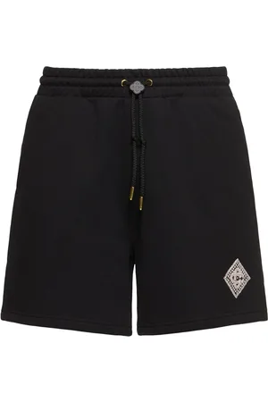 Casablanca Pearl Diamond Cc Patch Sweat Shorts
