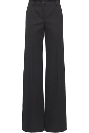 Dolce & Gabbana Tailored Wool Straight Pants