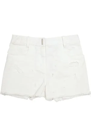 Givenchy Cotton Blend Twill Shorts