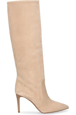 PARIS TEXAS 85mm Stiletto Suede Tall Boots