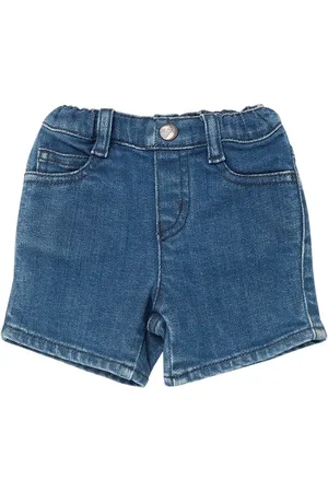 Emporio Armani Cotton Denim Bermuda Shorts