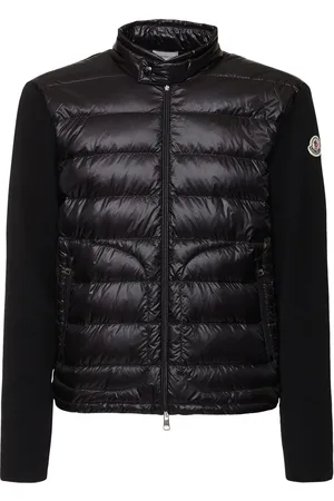 Moncler Padded Wool Zip-up Cardigan