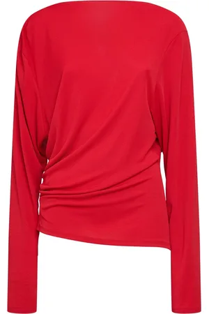 Jacquemus Le Haut Croisiere Draped L/s Top