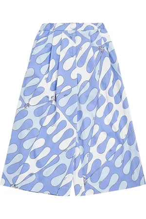 Puccini Printed Cotton Poplin Pants