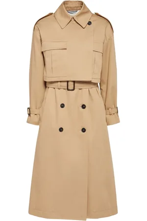 Max Mara Vivetta Gabardine Trench Coat