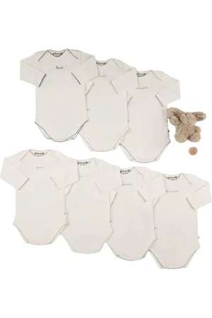 BONPOINT Set Of 7 Cotton Jersey Bodysuits