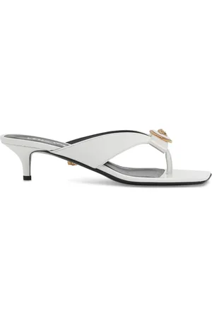 VERSACE 45mm Patent Leather Sandals