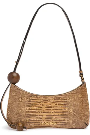Jacquemus Le Bisou Perle Embossed Leather Bag