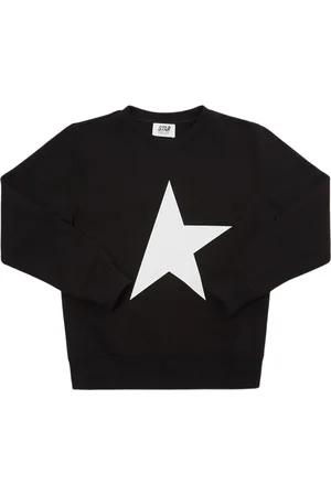 Golden Goose Star Print Cotton Blend Sweatshirt