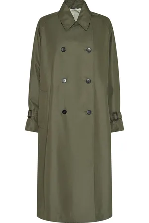 Max Mara Canasta Reversible Gabardine Trench Coat
