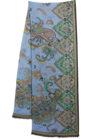 Etro Boheme Printed Cotton Blend Scarf