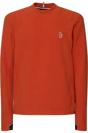 Moncler Logo Stretch Polar Fleece Sweatshirt