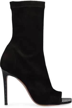 PARIS TEXAS 105mm Amanda Suede Ankle Boots