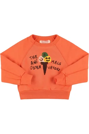 The Animals Observatory Printed Cotton Sweatshirt