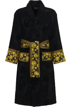 VERSACE Medusa Cotton Bathrobe