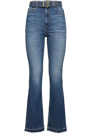 Ganni Stretch Denim Straight Jeans