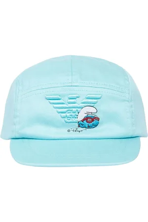Emporio Armani Cotton Baseball Cap W/logo