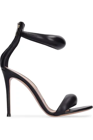 Gianvito Rossi 105mm Bijoux Padded Leather Sandals