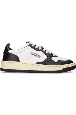 Autry Medalist Bicolor Low Leather Sneakers
