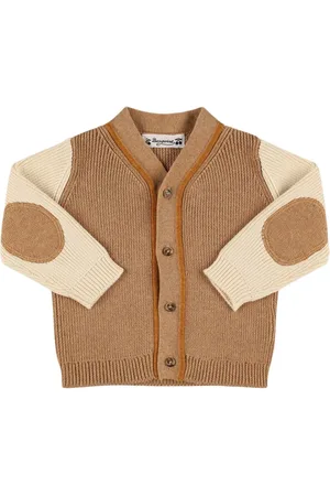 BONPOINT Cotton & Cashmere Knit Cardigan
