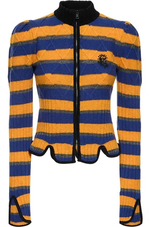 CORMIO Divna Embroidered Wool Blend Sweater