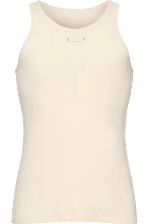 Maison Margiela Cotton & Lyocell Tank Top
