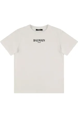 Balmain Printed Cotton Jersey T-shirt