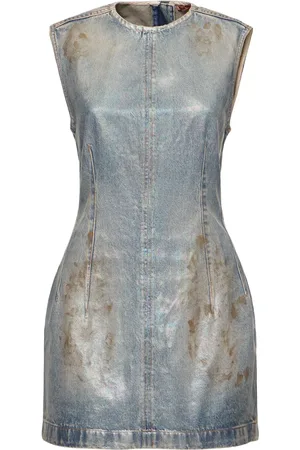 Acne Studios Devon Dirty Halo Denim Dress