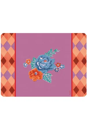 LISA CORTI Losanga Lacquered Wood Placemat
