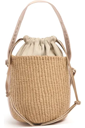 Chloé Woody Raffia Bucket Bag