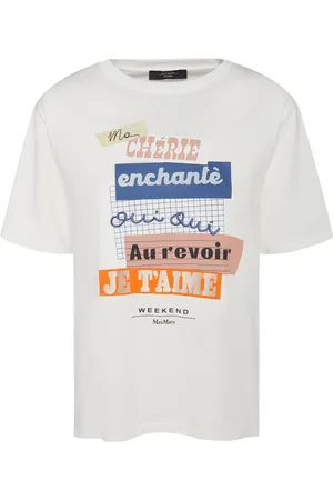 Max Mara Cabina Printed Logo T-shirt