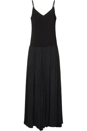 FORTE FORTE Stretch Cady Crepe Long Dress