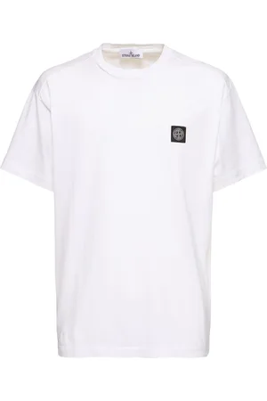 Stone Island Logo Cotton T-shirt