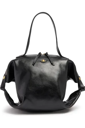 Vivienne Westwood Mara Holdall Leather Tote Bag