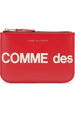 Comme des Garçons Huge Logo Leather Wallet