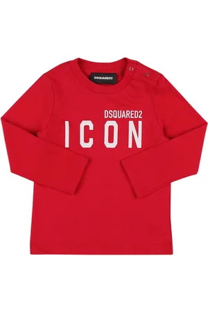 Dsquared2 Icon Print Cotton Jersey T-shirt