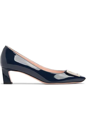 Roger Vivier 45mm Trompette Patent Leather Pumps