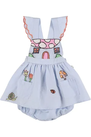 Stella McCartney Cotton Blend Dress & Diaper Cover