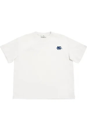 Etro Embroidered Cotton Jersey T-shirt