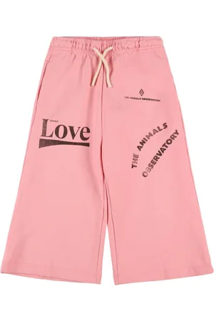 The Animals Observatory Printed Cotton Pants