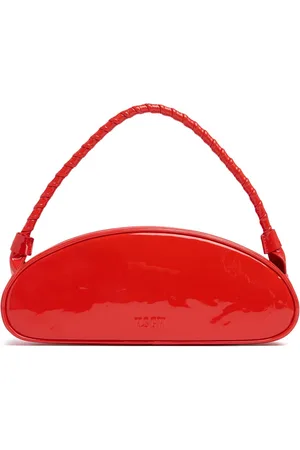 Msgm Small Bean Leather Shoulder Bag