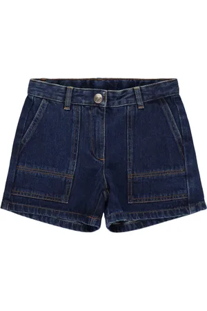 BONPOINT Stretch Cotton Denim Shorts