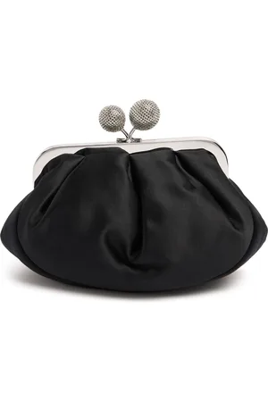 Max Mara Emmy Satin Clutch