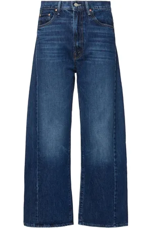 Mother The Half Pipe Ankle Midrise Baggy Jeans