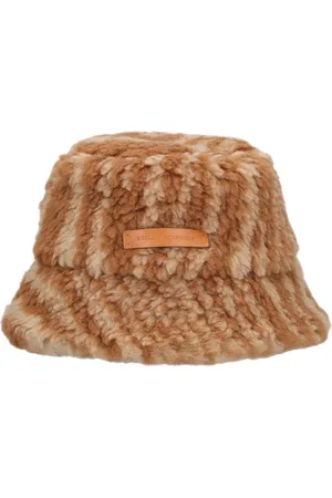Stella McCartney Woodgrain Teddy Jacquard Bucket Hat