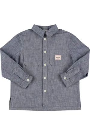 BONPOINT Cotton Chambray Shirt