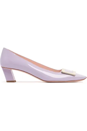 Roger Vivier 45mm Belle Vivier Patent Leather Pumps